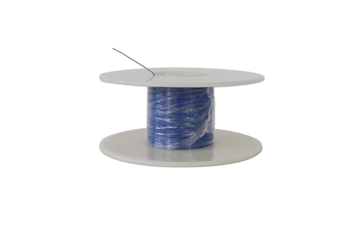 Fluorine resin coated thermocouple wires